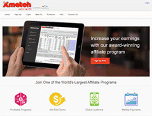 Tablet Screenshot of banners.xmatch.com
